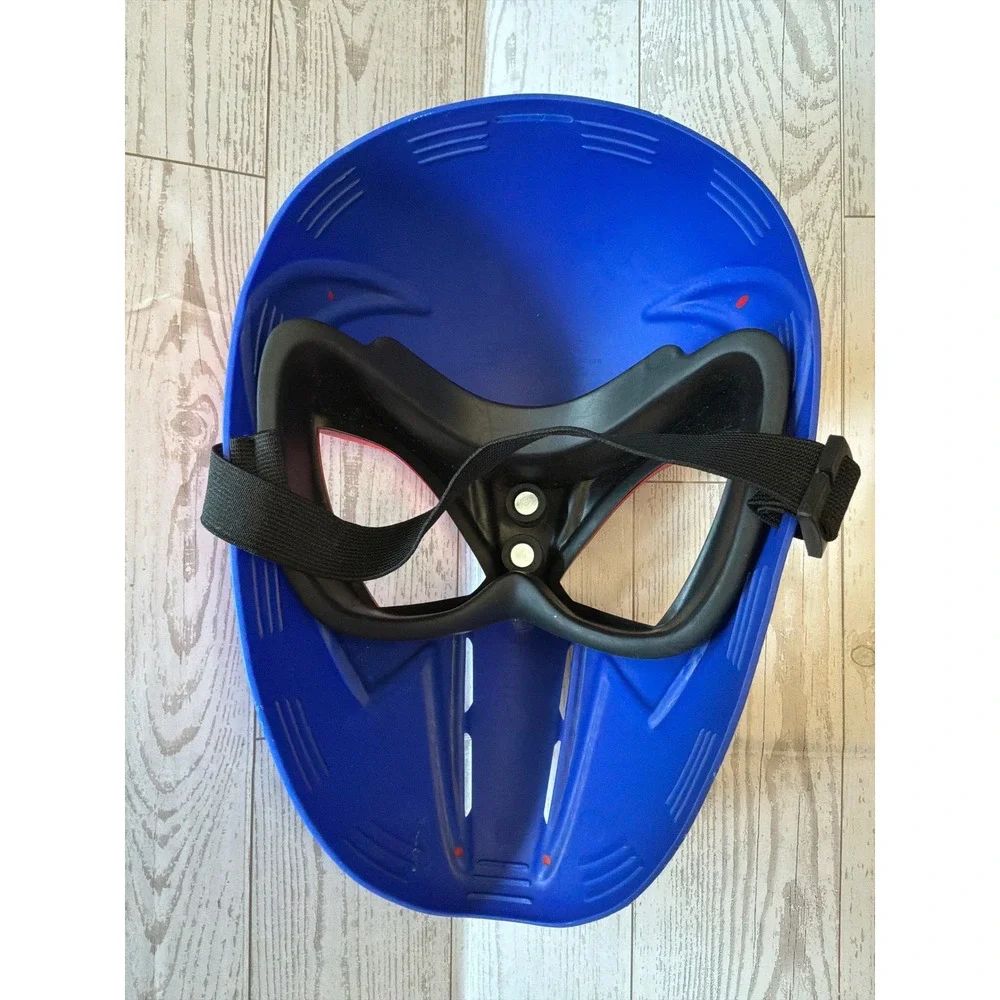 Spider-Man 2099 Inspired Mask Blue Red Halloween Costume Cosplay Unisex